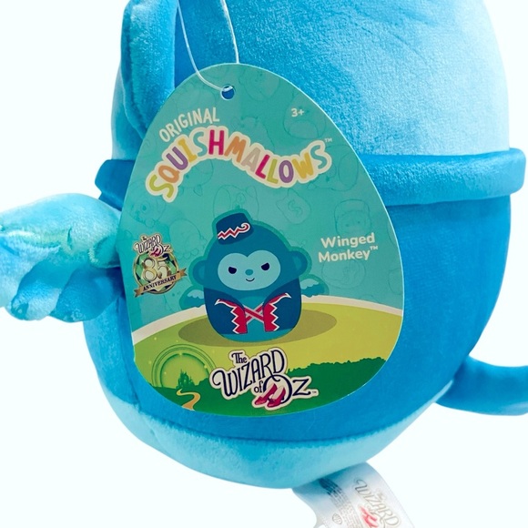 10" 2024 THE WIZARD OF OZ Squishmallows FLYING MONKEY Plush Ultra Soft Medium - Picture 5 of 12